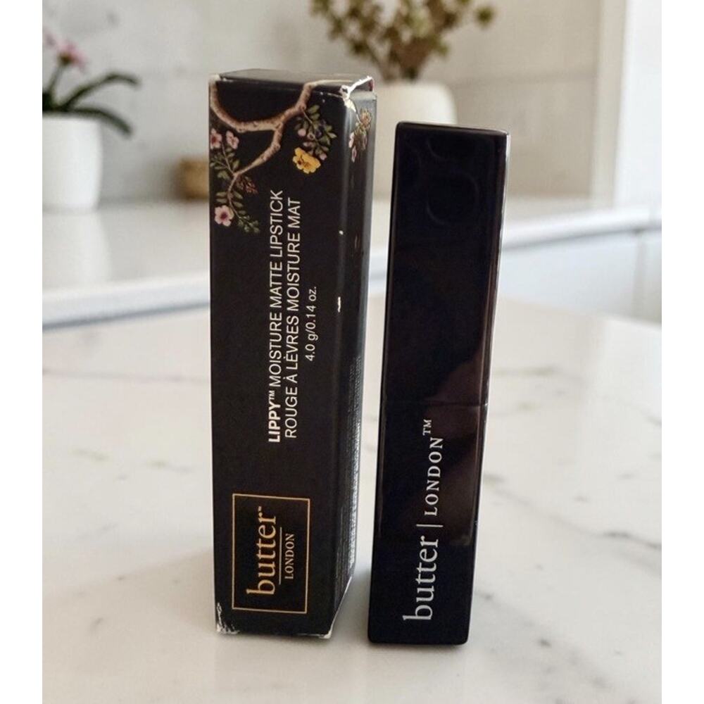 BUTTER LONDON Lippy Moisture Matte Lipstick MUSH 4 g / .14 oz NIB